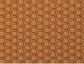 Marrón Hexagonal patrón de cuero