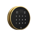 An integrated biometric lock & handle of Yingbo Safes.