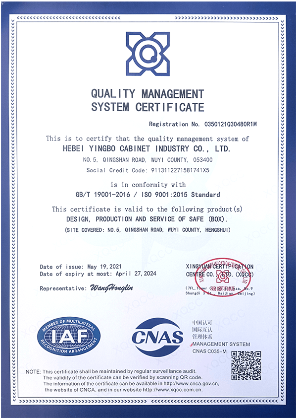 Giấy chứng nhận ISO 9001